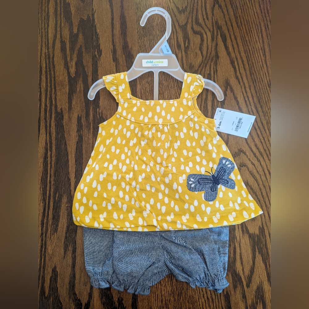 Carter's 3-6m summer outfit